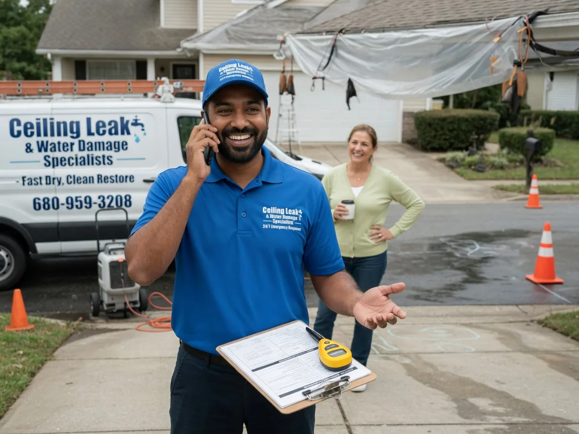 Ceiling Leak Cleanup Pound Ridge, NY FAQs